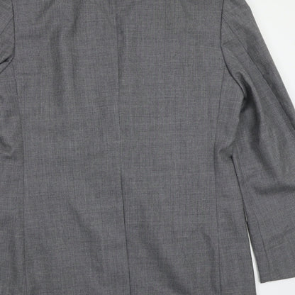 Mens UK Size 40 M&S Regular Grey Suit Jacket