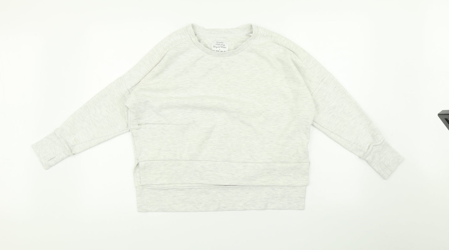 Primark Womens Grey   Pullover Jumper Size S  - Cropped