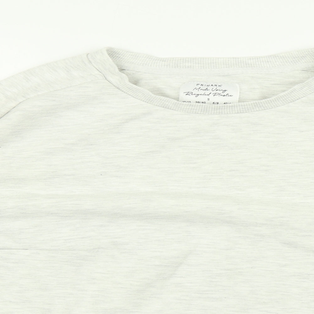 Primark Womens Grey   Pullover Jumper Size S  - Cropped