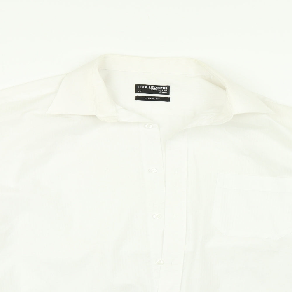 Mens UK Collar Size  Debenhams Smart White  Dress Shirt