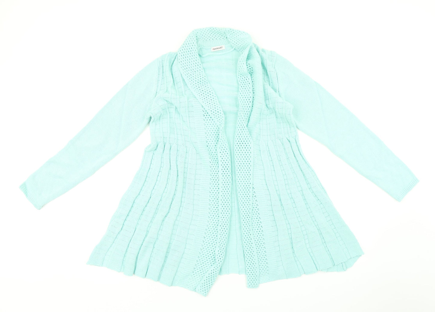 Damart Womens Blue   Cardigan Jumper Size 12
