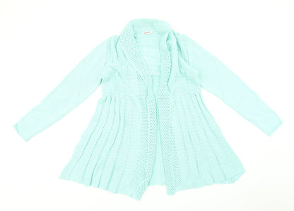 Damart Womens Blue   Cardigan Jumper Size 12