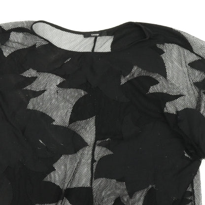 Womens UK Size S George Black Basic