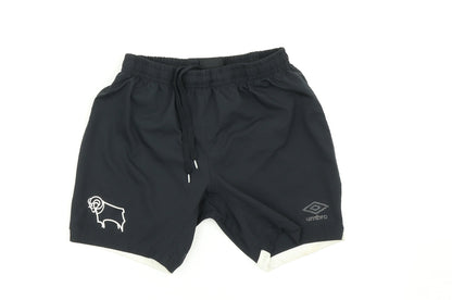Umbro Boys Black   Sweat Shorts Size 11 Years - Football shorts