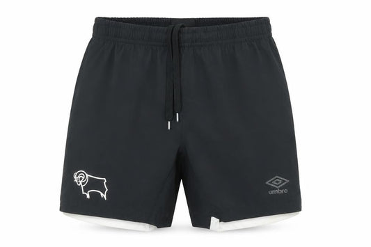 Umbro Boys Black   Sweat Shorts Size 11 Years - Football shorts