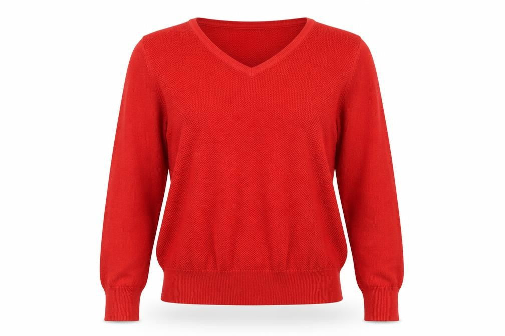 KUMiKYOKU Womens Red   Pullover Jumper Size 4