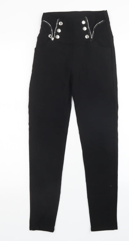 Preworn Womens Black   Jegging Jeans Size S L25 in