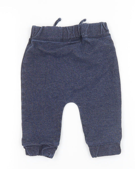 Preworn Boys Blue   Jogger Jeans Size 6-9 Months