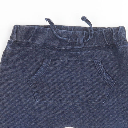 Preworn Boys Blue   Jogger Jeans Size 6-9 Months