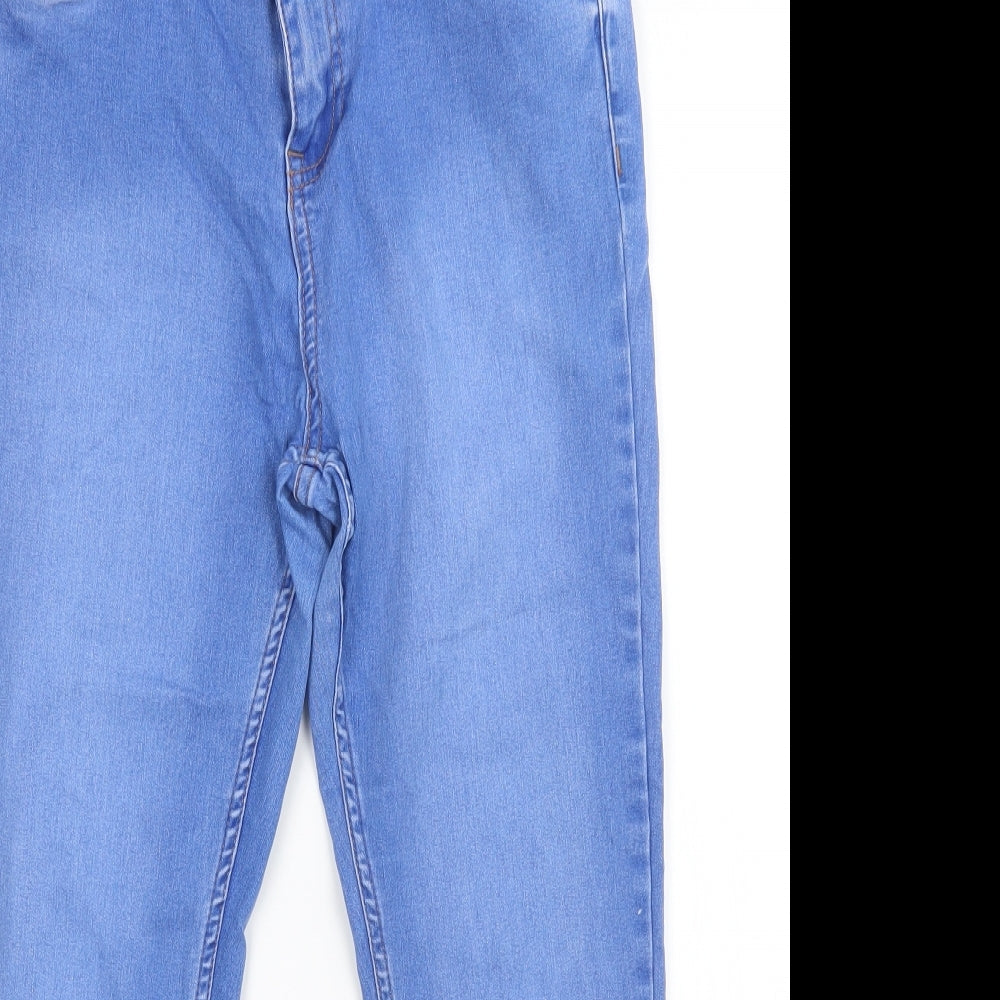 Womens UK Size 30 in Preworn Regular Fit Skinny Blue Jeans