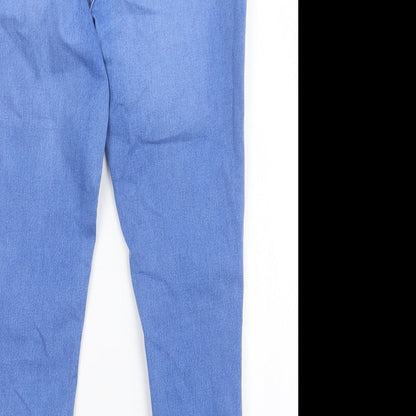Womens UK Size 30 in Preworn Regular Fit Skinny Blue Jeans