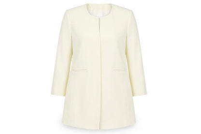 Womens UK Size 14 Missguided Regular Beige Sport Coat