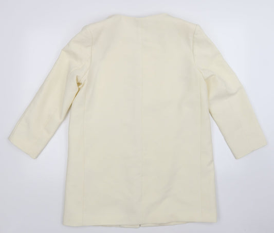 Missguided Womens Beige   Jacket Sport Coat Size 14