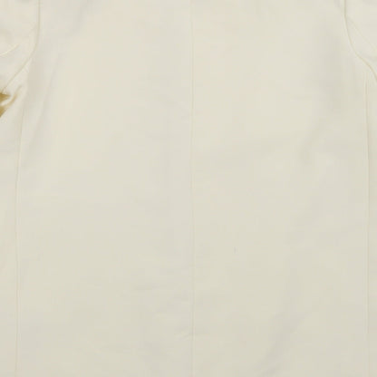 Missguided Womens Beige   Jacket Sport Coat Size 14