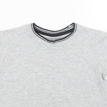 Matalan Boys Grey   Basic T-Shirt Size 5 Years