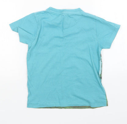 max boys Boys Multicoloured   Basic T-Shirt Size 5-6 Years