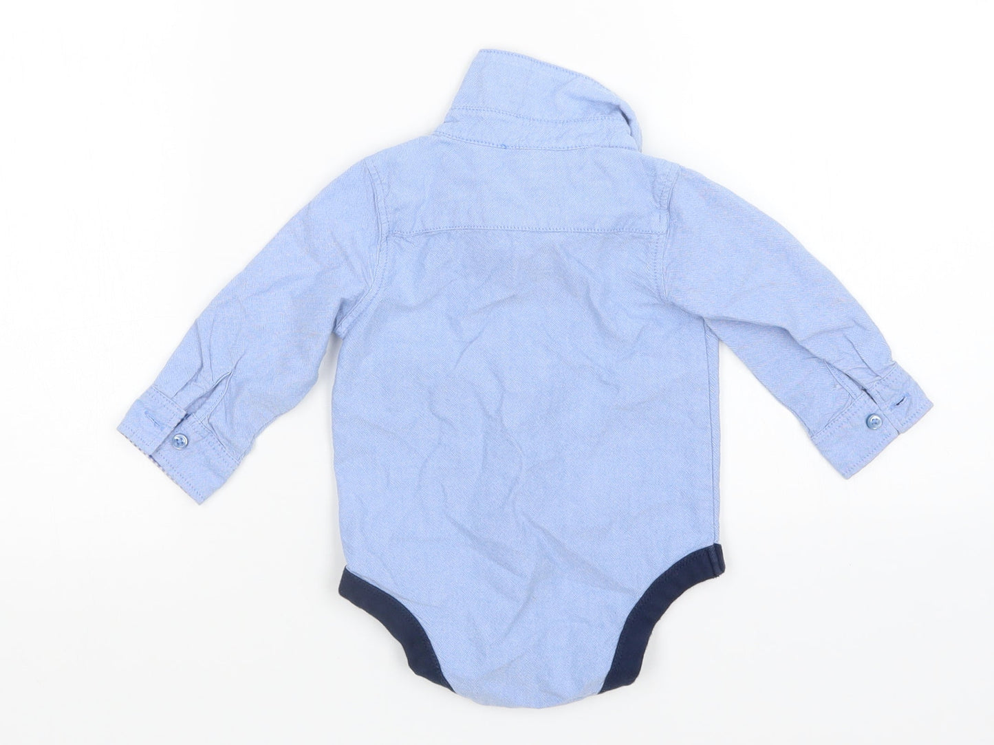 Earlydays Boys Blue   Basic Button-Up Size 6-9 Months