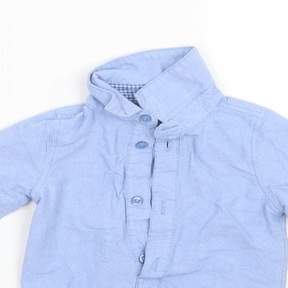 Earlydays Boys Blue   Basic Button-Up Size 6-9 Months