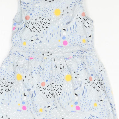 TU Girls Grey Animal Print  A-Line  Size 18-24 Months