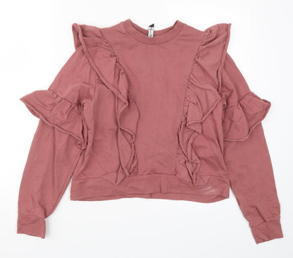 Influence Womens Pink   Pullover Sweatshirt Size 8