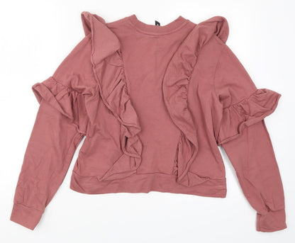 Influence Womens Pink   Pullover Sweatshirt Size 8