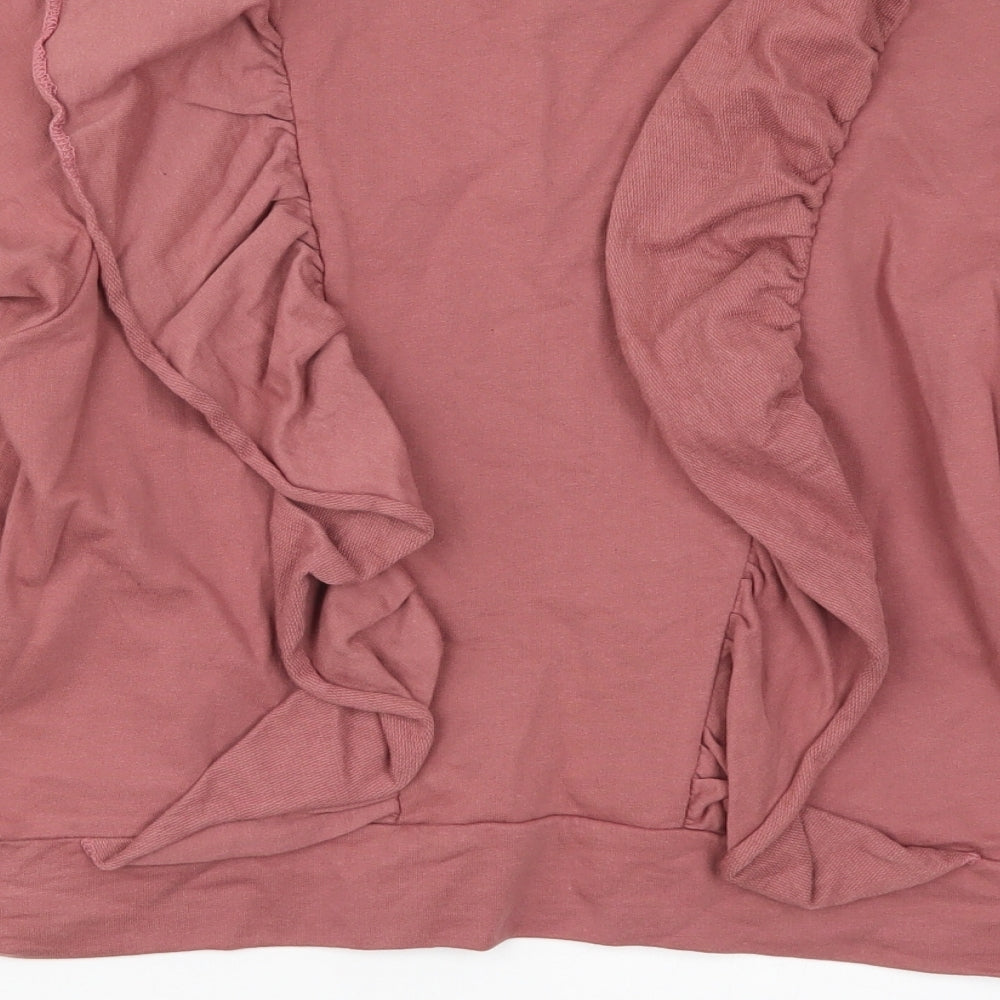 Influence Womens Pink   Pullover Sweatshirt Size 8