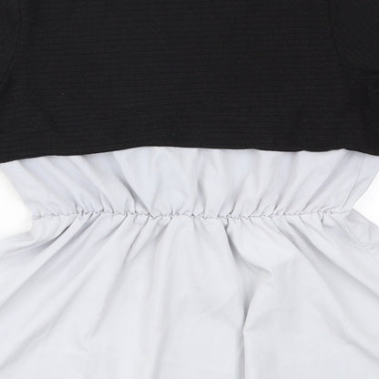 SheIn Womens Black   Basic Blouse Size S  - Grey