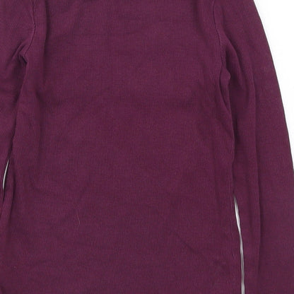 NEXT Girls Purple   Basic T-Shirt Size 8 Years
