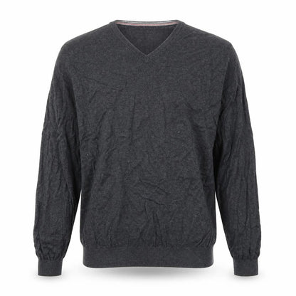 Mens UK Size L Palm Grove Grey Pullover Jumper