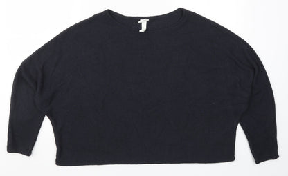 Womens UK Size L H&M Blue Pullover Jumper