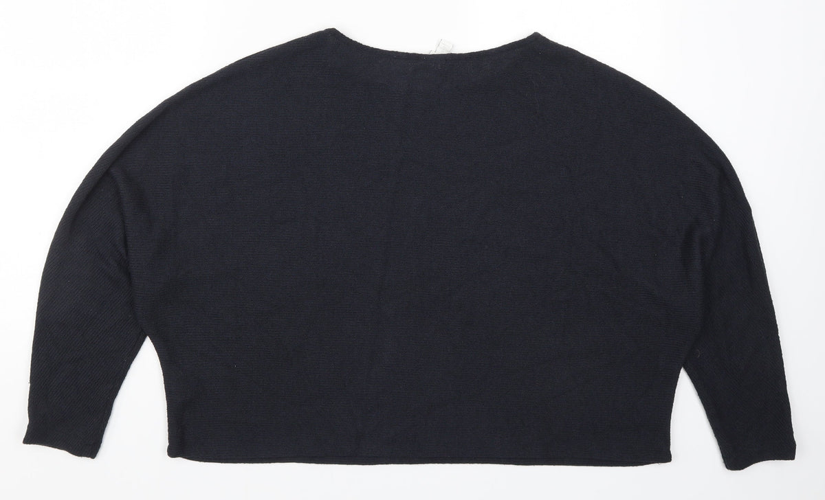 Womens UK Size L H&M Blue Pullover Jumper