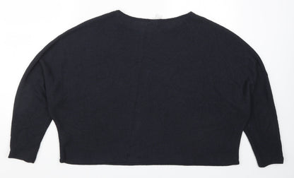 Womens UK Size L H&M Blue Pullover Jumper