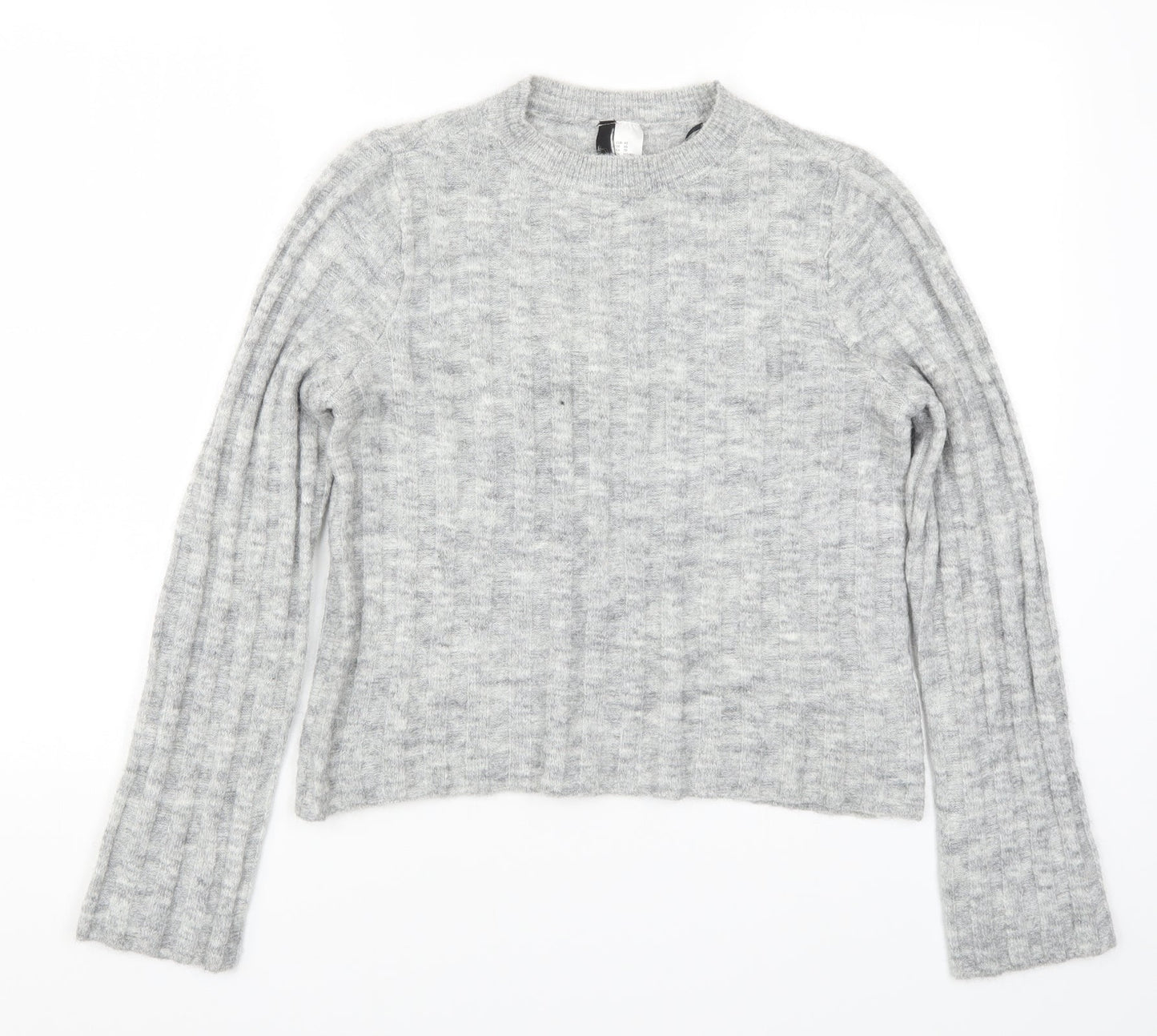 Womens UK Size XS H&M Grey Pullover Jumper