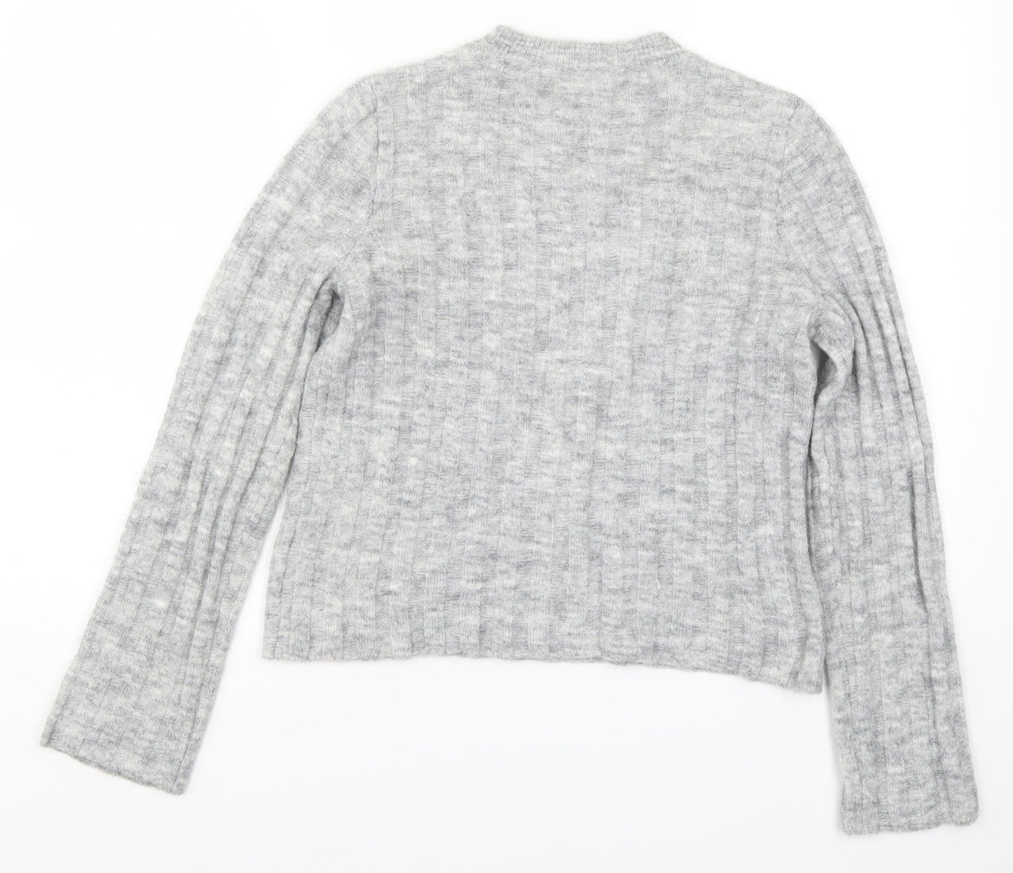 Womens UK Size XS H&M Grey Pullover Jumper