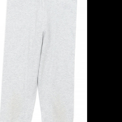 Marks and Spencer Girls Grey   Carrot Trousers Size 6-7 Years