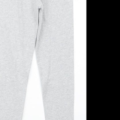 Marks and Spencer Girls Grey   Carrot Trousers Size 6-7 Years