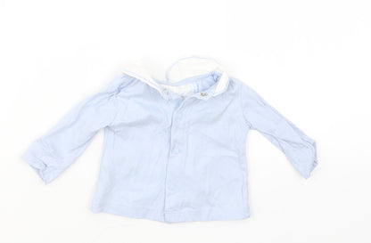 Matalan Girls Blue   Basic T-Shirt Size Newborn