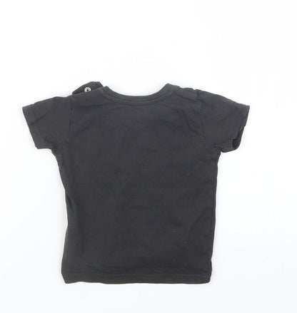 Primark Girls Grey   Basic T-Shirt Size 3-6 Months