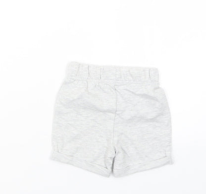 Primark Boys Grey   Cropped Trousers Size 3-6 Months  - Mickey Mouse