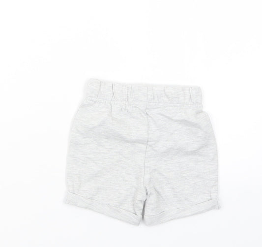 Primark Boys Grey   Cropped Trousers Size 3-6 Months  - Mickey Mouse