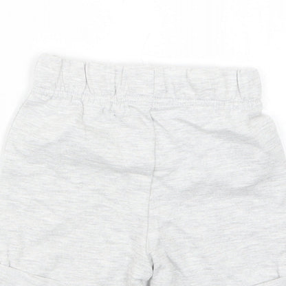 Primark Boys Grey   Cropped Trousers Size 3-6 Months  - Mickey Mouse