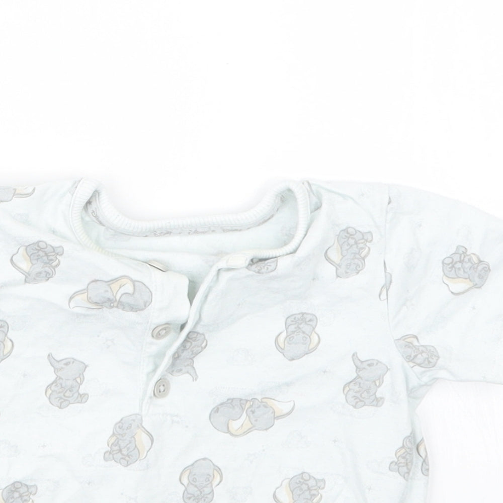 George Baby Grey Geometric  Basic T-Shirt Size 9-12 Months  - Dumbo
