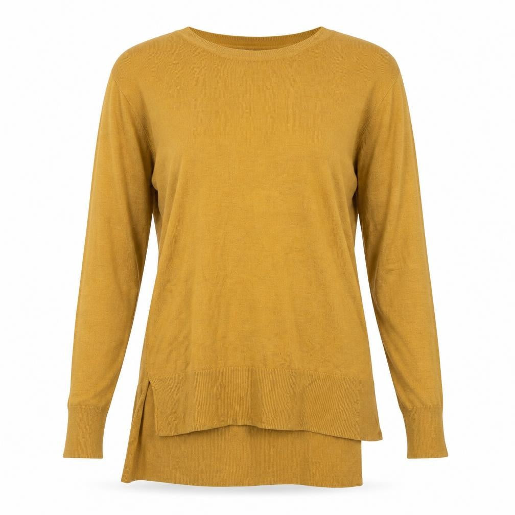 Womens UK Size XS H&M Yellow Pullover Jumper