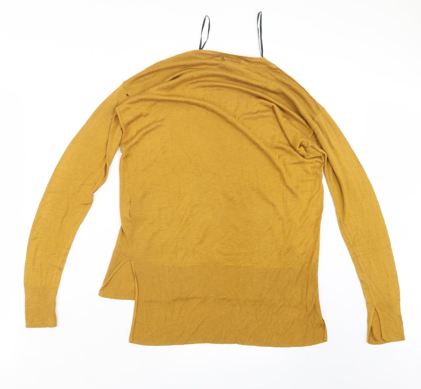 Womens UK Size XS H&M Yellow Pullover Jumper