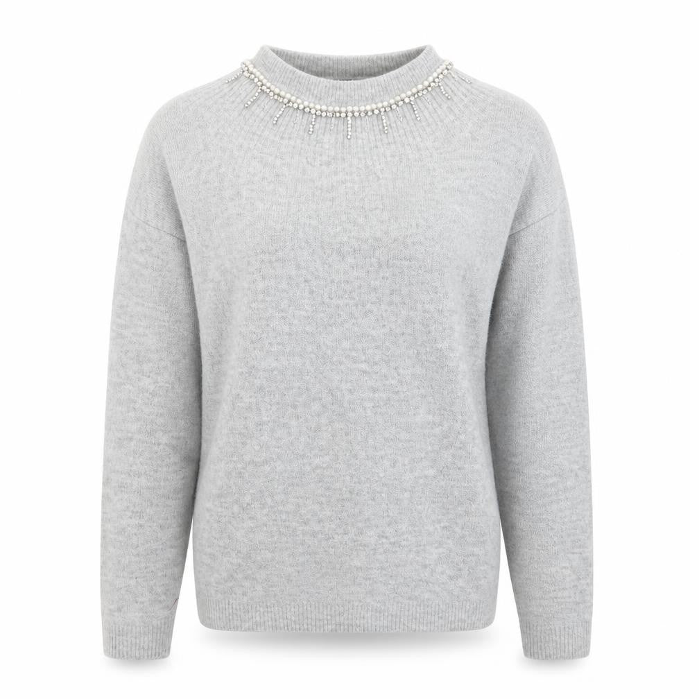 Womens UK Size 14 Dorothy Perkins Grey Pullover Jumper