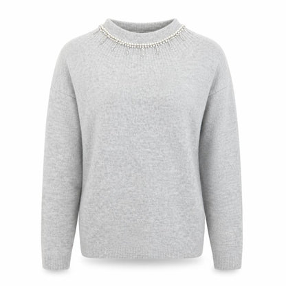 Womens UK Size 14 Dorothy Perkins Grey Pullover Jumper