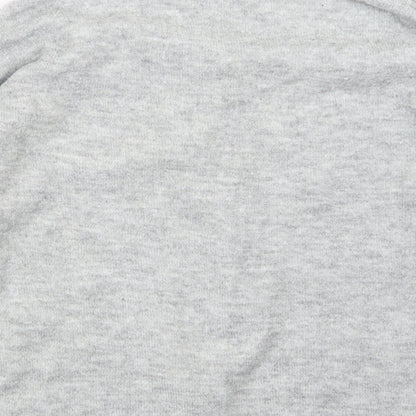 Dorothy Perkins Womens Grey  Knit Pullover Jumper Size 14