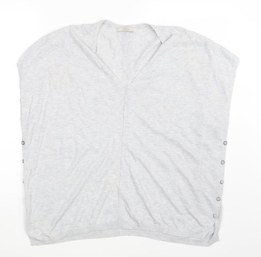 George Womens Grey   Basic T-Shirt Size S