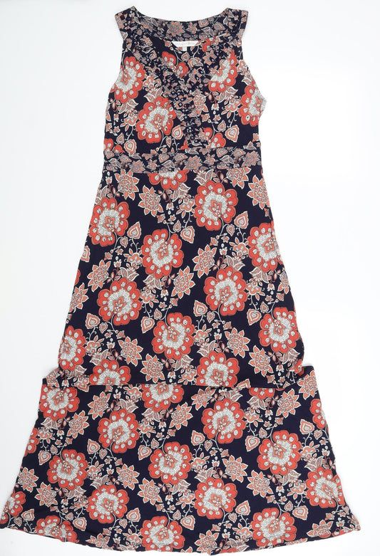 Rocha John Rocha  Womens Multicoloured Floral  A-Line  Size 8