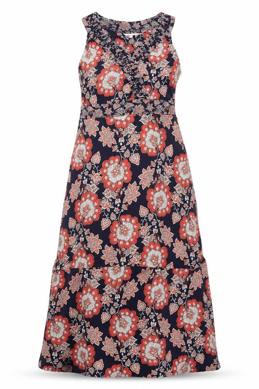 RJR.John Rocha Womens Multicoloured Floral  A-Line  Size 8